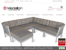 Tablet Screenshot of medallionfurniture.com